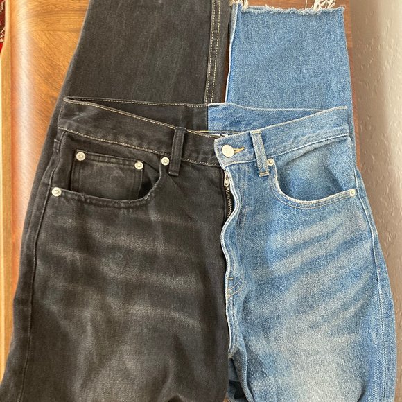 X-girl Two Tone Jeans - Picture 2 of 7